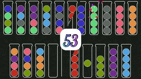 Ball Sort Puzzle Game Level - 53 Walkthrough Android Gameplay | Puzzle Games