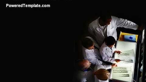 Case History PowerPoint Template by PoweredTemplate.com