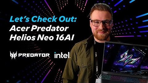 Introducing the latest Acer Predator AI Laptops