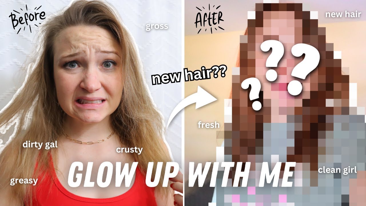 BOYFRIEND REACTS TO NEW HAIR // glow up with me for fall 2024 - YouTube