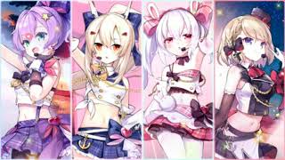 ∆ Azur Lane ∆  [] Yuukyuu no Catharsis [] - Switching Vocals - ver.Starters !!! LYRICS