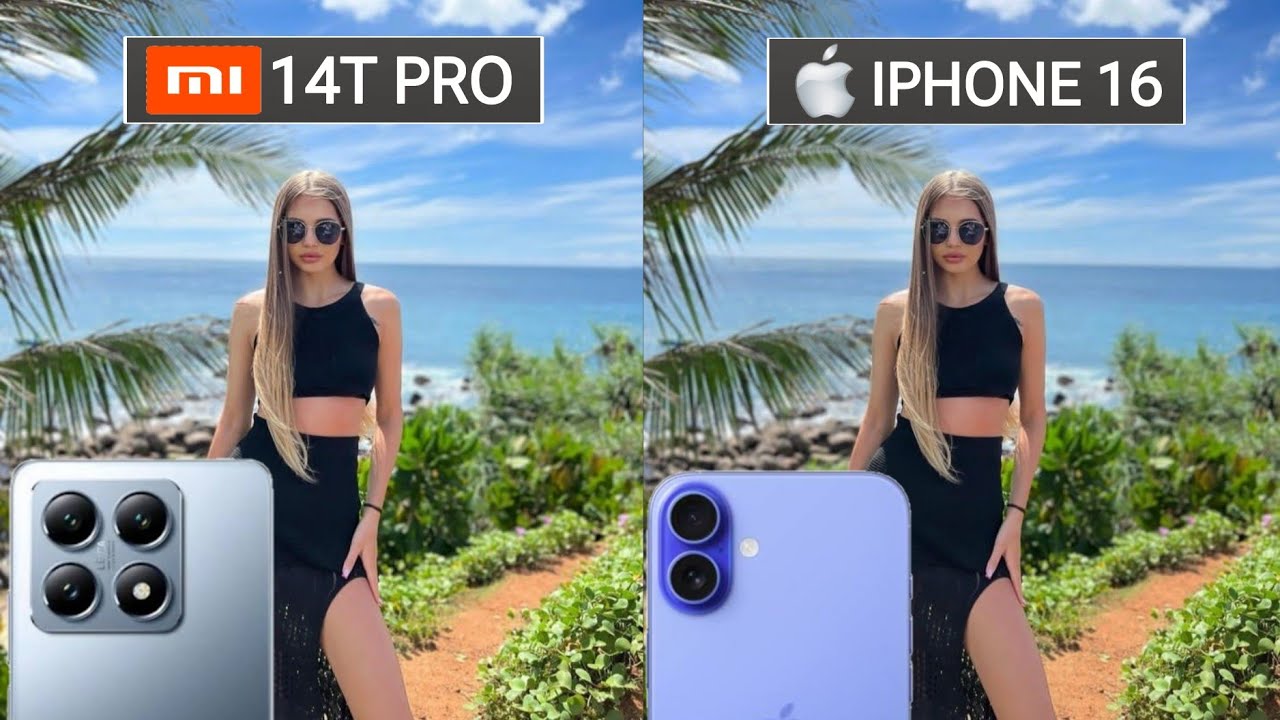 Xiaomi 14T pro VS iphone 16 Camera test Comparison Xiaomi vs iphone ...