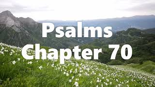 The Book of Psalms Chapter 70 - New King James Version (NKJV) - Audio Bible