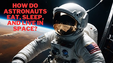 How do astronauts eat, sleep and live in space?