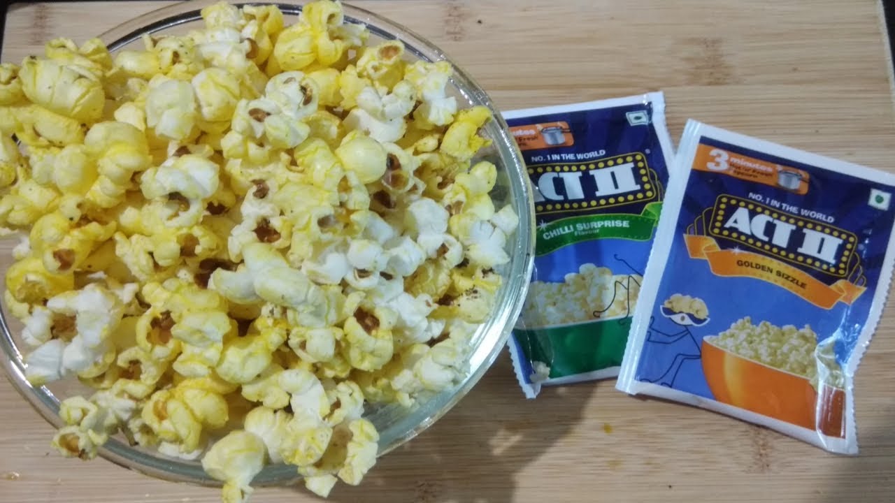 तीन मिनिटात बनवा मोठी वाटी भरून पॉपकॉर्न !! popcorn recipe in marathi