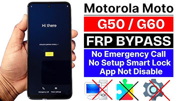 Motorola Moto G50 | G60 5G : GOOGLE/FRP BYPASS (Without Pc) | Remove Google Account Lock Android 13