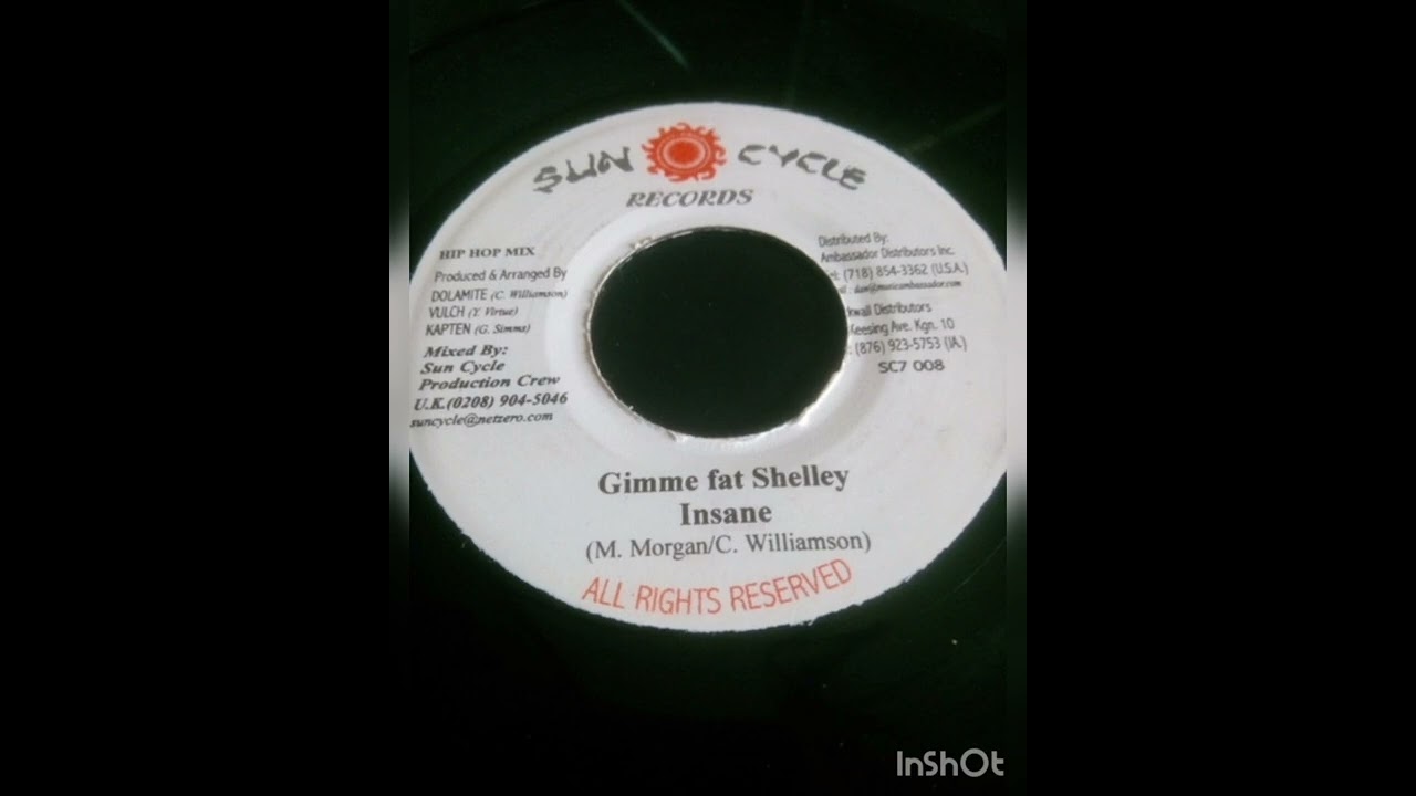 Obejrzyj Insane aka Mad Anju - Gimme Fat Shelley (Savage Riddim) w YouTube Obejrzyj Insane aka Mad Anju - Gimme Fat Shelley (Savage Riddim) w YouTube
