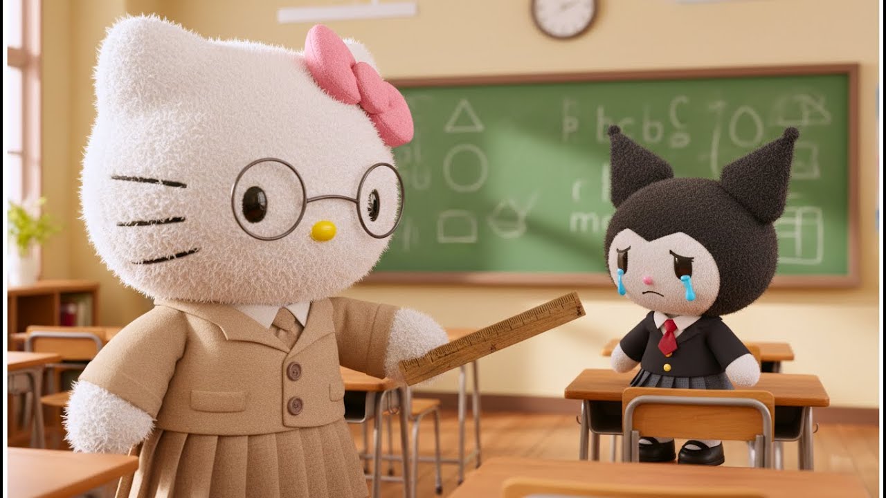 Kuromi Fails Her Exam and Learns a Hard Lesson | Plush School Story