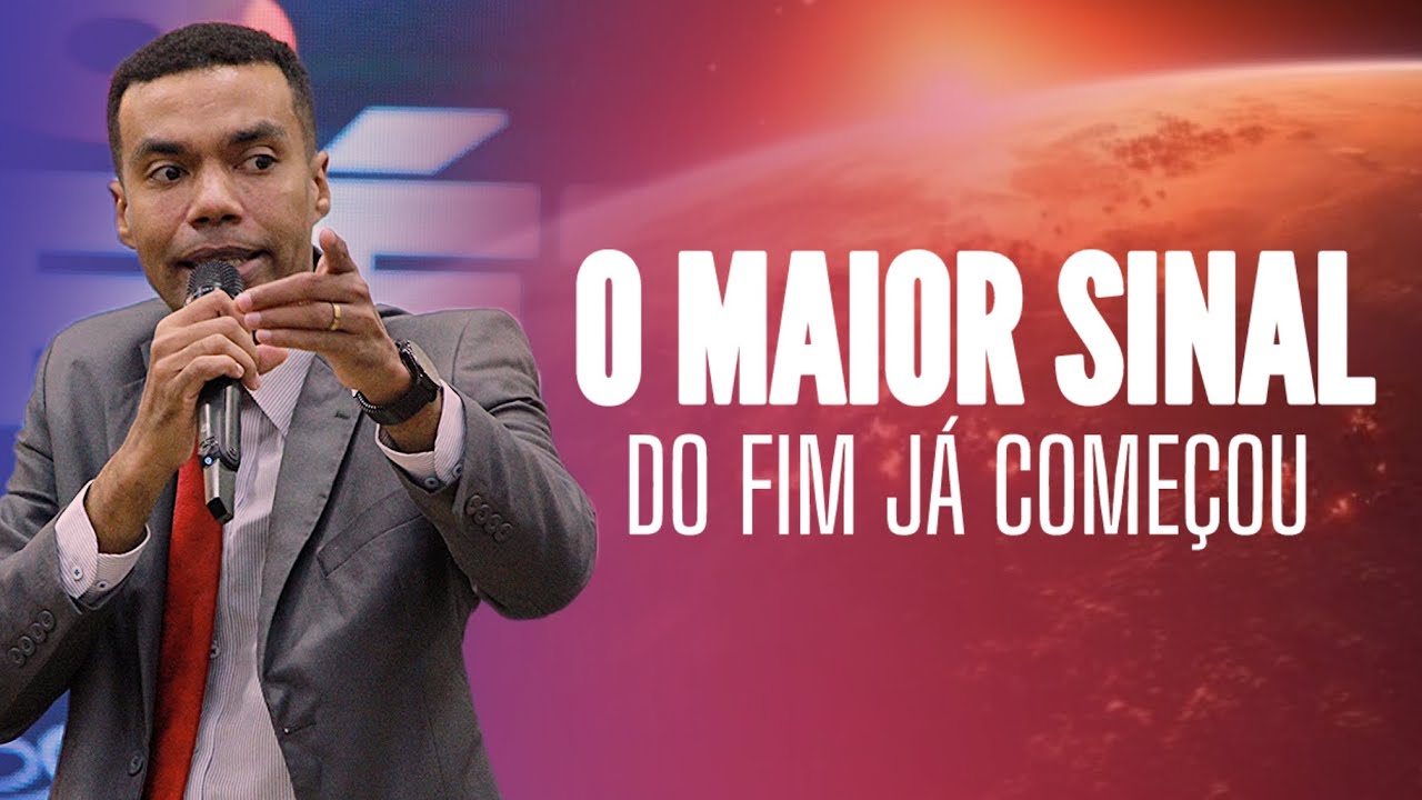 O MAIOR SINAL DO FIM JÁ COMEÇOU | Você sabe qual é? Está percebendo?
