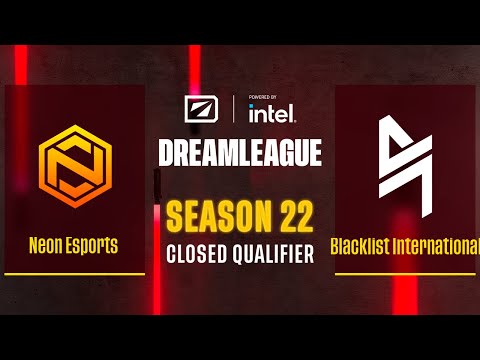 Dota2 - Neon Esports vs Blacklist International - Game 2 - DreamLeague Season 22 - CQ - SEA