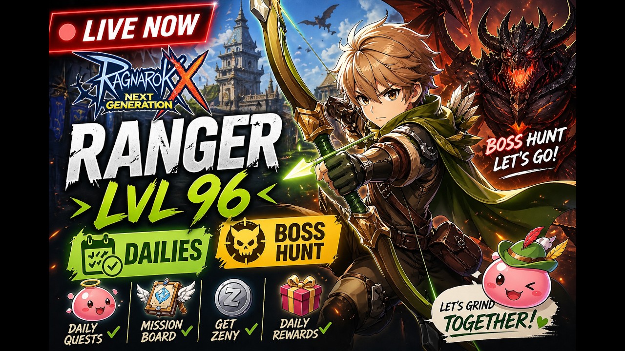 [ROX Global] DAY 3 - BH / F2P Ranger Gameplay [EN/PH] - YouTube