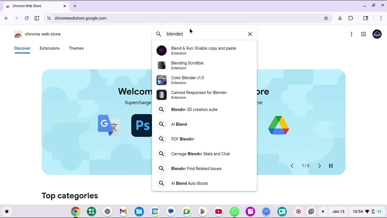 download blender on chrome book or pc or laptop