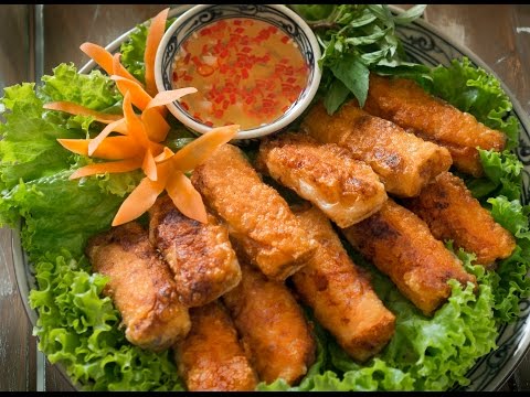 Vietnamese Crispy Spring Rolls - Nem Rán / Chả giò