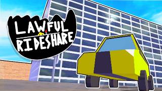 I made a taxi game but you have to follow traffic rules