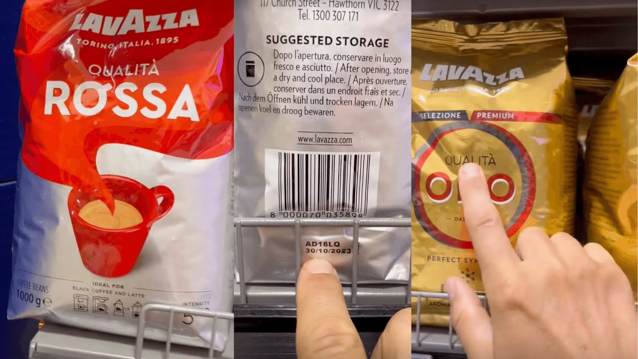 How to find the freshest Lavazza beans 