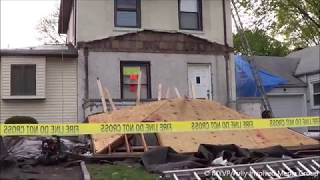 House Porch Collapse Cranford NJ