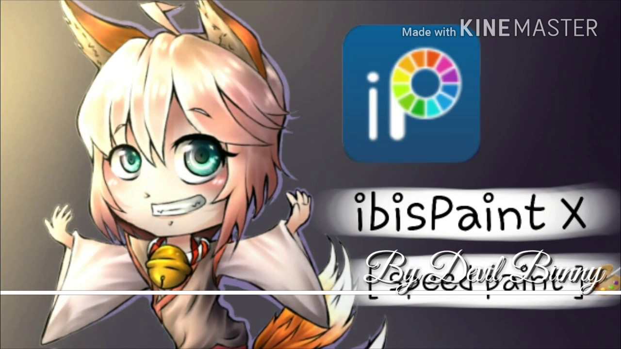 [Speed paint] on ibisPaint X - Devil Bunny - YouTube