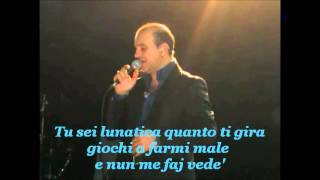 Video thumbnail of "GIANNI CELESTE  Pero' te penze karaoke"