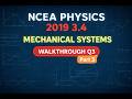 Part 3: NCEA Level 3 Physics 2019 3.4 Mechanical Systems Walkthrough Q3