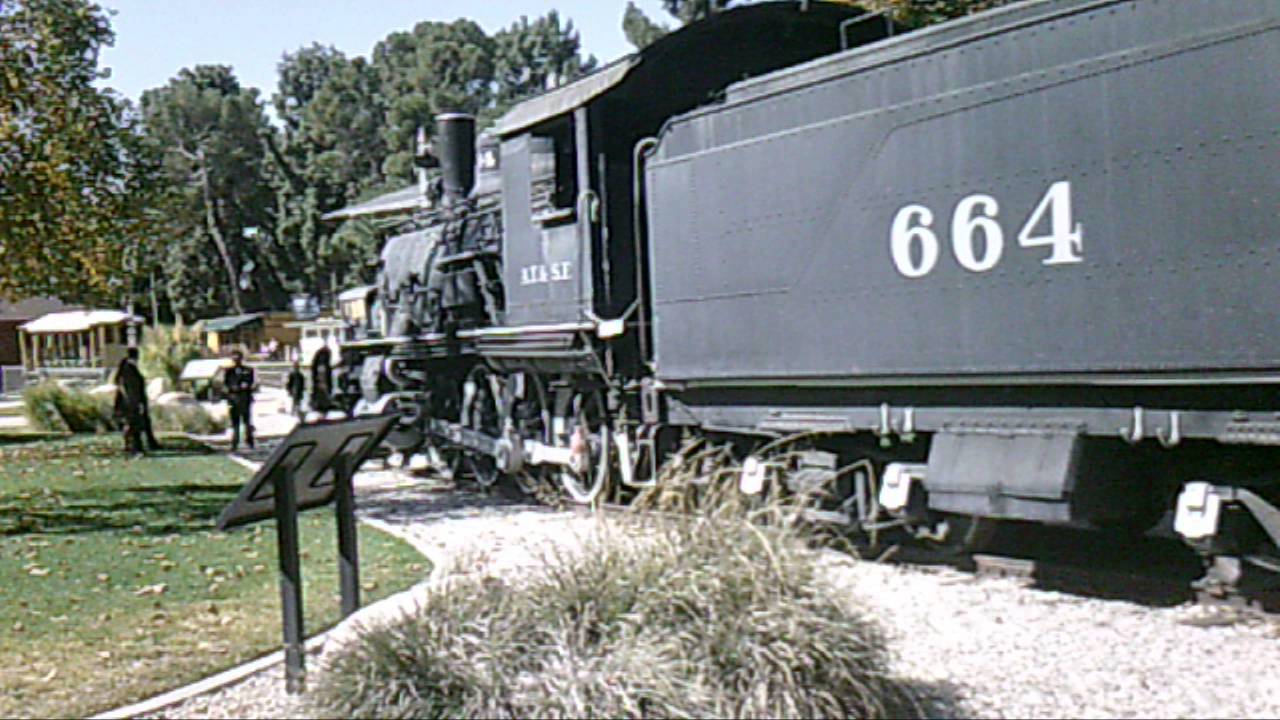 Travel town railroad on the miniature train ride in griffith park youtube