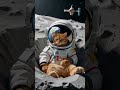Cosmic Catnap: Feline Relaxation on the Moon