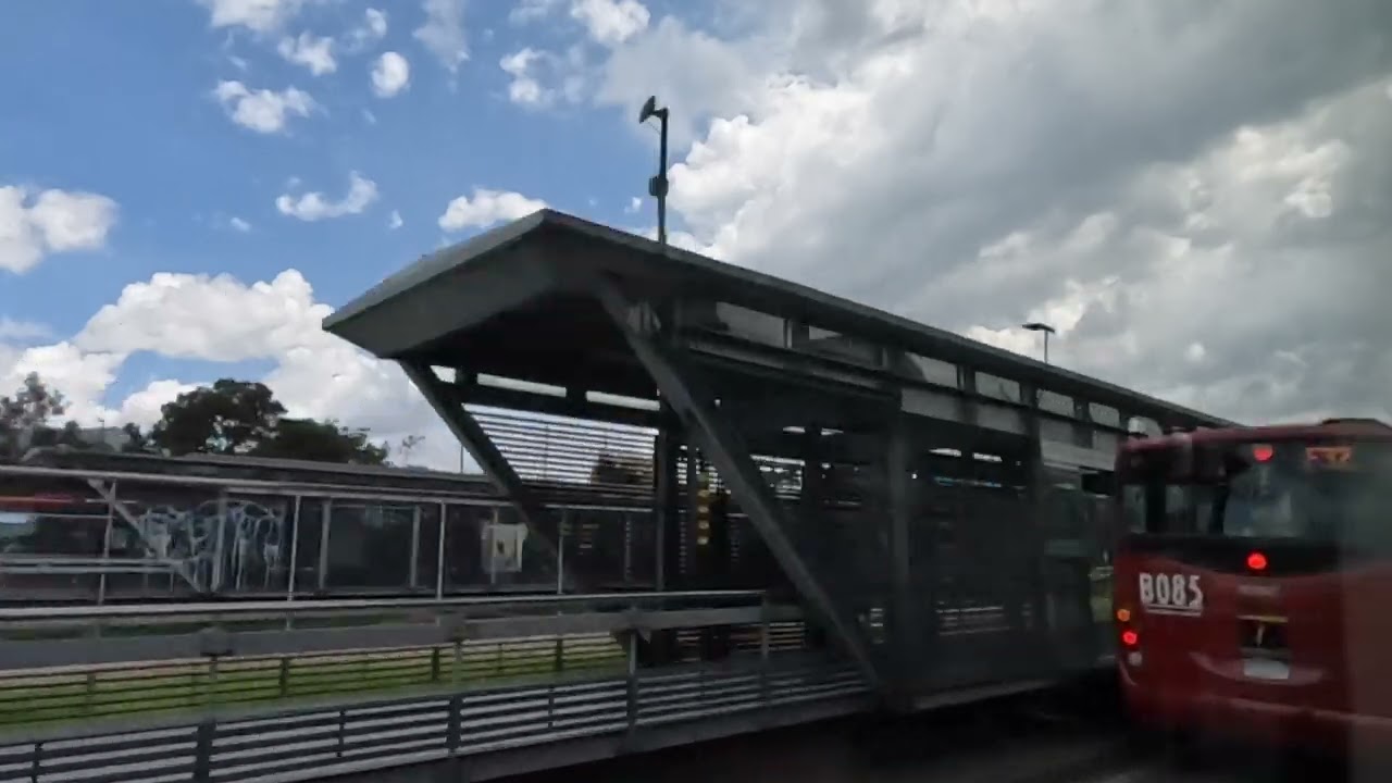 Tour-Paseo:Trasmilenio: 2 de Octubre del 2023: Bogotá Colombia Ruta k16. Parte 1