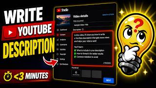 Famous How to Write a YouTube Description (Beginner Guide) Profile
