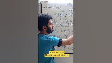 Set Topology | The Mathematics Outlet | Lec 2