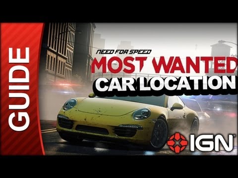 Need For Speed Most Wanted Walkthrough - Mercedes-Benz SLS AMG - Car Location