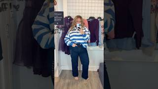 Got my hands on the perfect wide leg jeans in tall length from Torrid 👏🕶️🩵