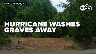 Family continues search for missing remains after Hurricane Helene destroyed 118-year old cemetery