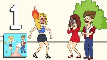 Girl Story, Delete Puzzle all levels 1-50 - Gameplay Walkthrough [Android, iOS Game] #1