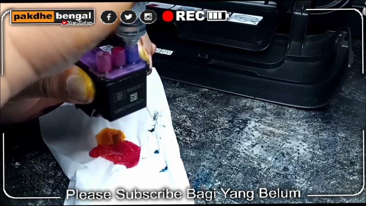 Cara Perbaiki Printer HP Ink Tank 315 Catridge Buntu Dan Juga Terlambat
