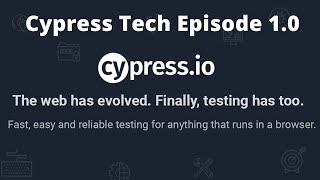 Cypress Tech Episode 1.0: Planning Session For Cypress Tech Series | WETESTERR