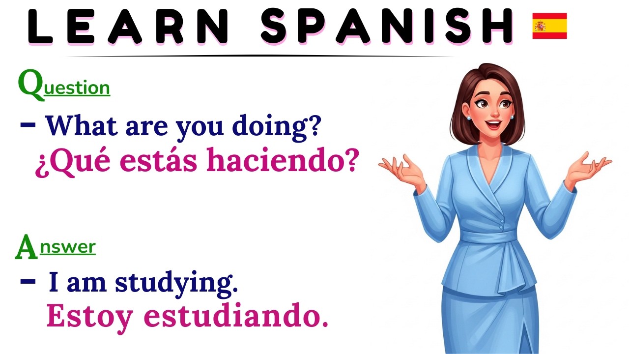 Useful Spanish Conversations for Beginners & Intermediates 1 | Learn Spanish | Aprender español