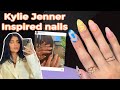 KYLIE JENNER NAIL TUTORIAL | Gelly Tip Application And Gel Nail Art  DoubleDipNails Miniluxe Gel Kit