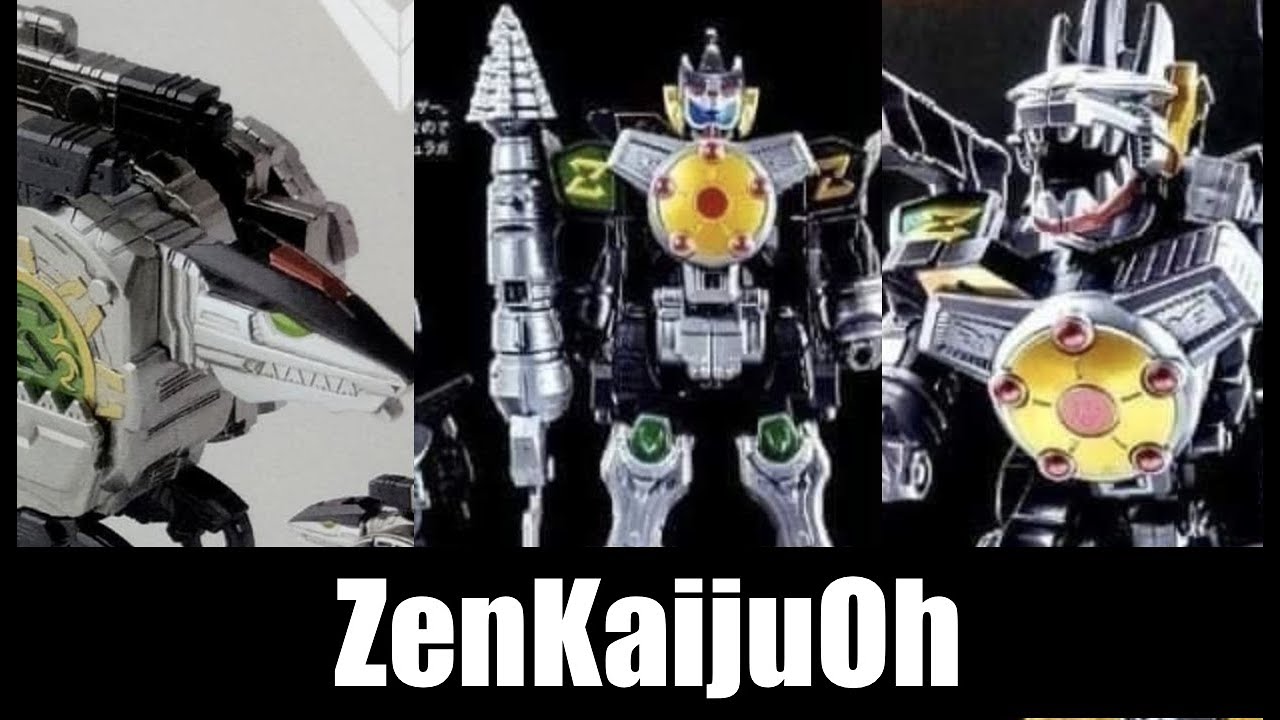 First Look At ZenKaijuOh Toys! Kikai Sentai Zenkaiger
