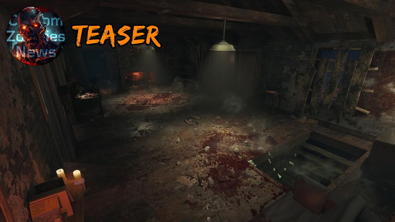 EVIL DEAD CUSTOM MAP ZOMBIES GAMEPLAY IN BLACK OPS 3 