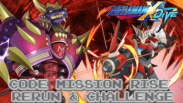Code Mission Rise Rerun: Mega Man X DiVE Monster Hunter Collab