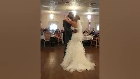 My daughter and the love of her life on their wedd...