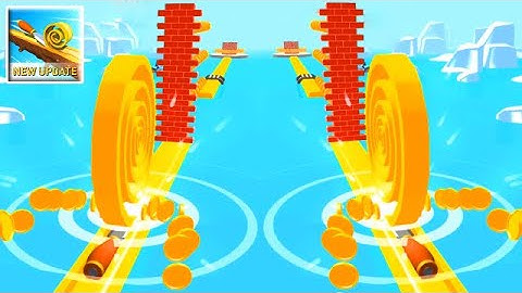 Spiral Roll - Level 44-46 | Gameplay Walkthrough Part 7 [Android & iOS]