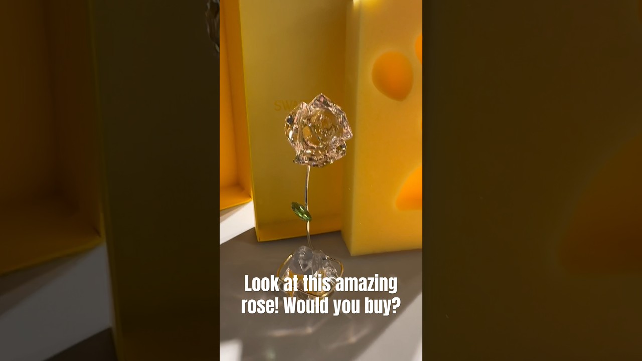 The new Swarovski Ornament Rose 5666973 