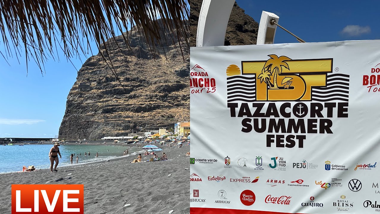 Sommerfest  Puerto de Tazacorte La Palma 2025 live