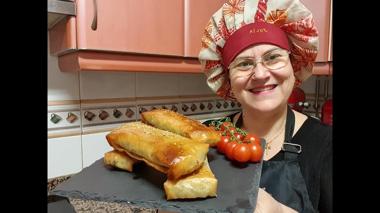 Rollitos de Morcilla y Manzana  🍎 Caramelizada Facil