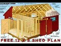 Free 12 x 8 Shed Plan With Illustrations Free 12 x 8 Shed Plan With Illustrations
