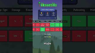 Guessing The Terraria Weapon Of The Day (Terradle #26)