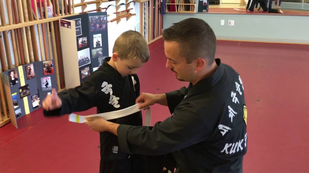 How To Tie A Martial Art Belt YouTube
