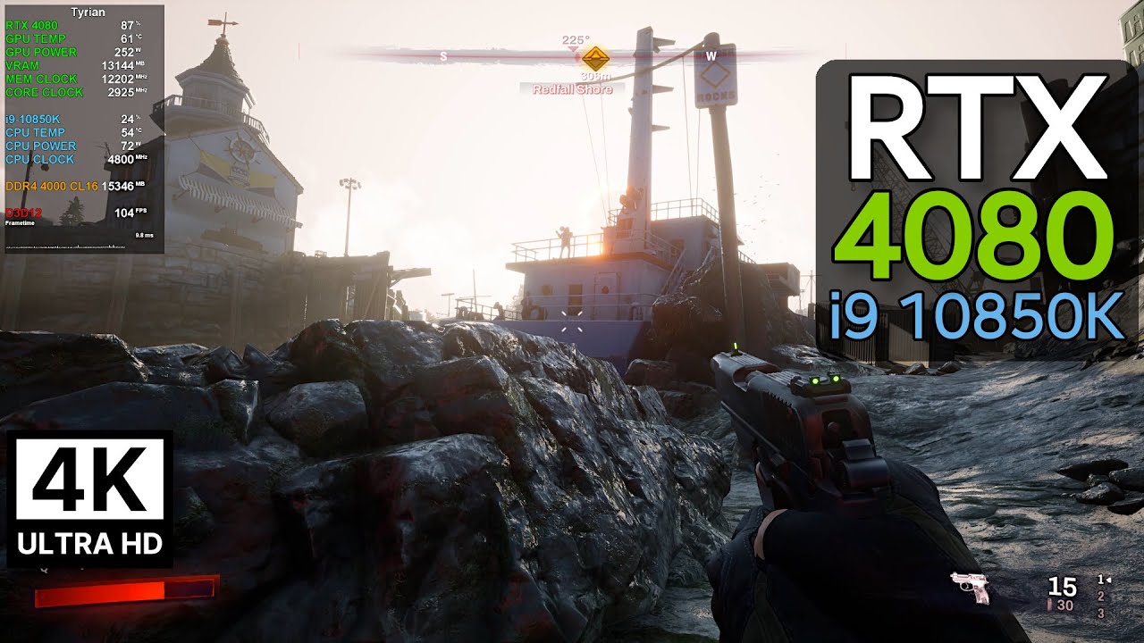 Redfall - 4K Epic Settings DLSS 3 | RTX 4080 + i9 10850K