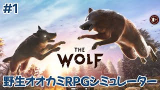 #1【The Wolf】のんびりプレイ 野生オオカミRPGシミュレーター【ゲーム実況】 screenshot 1