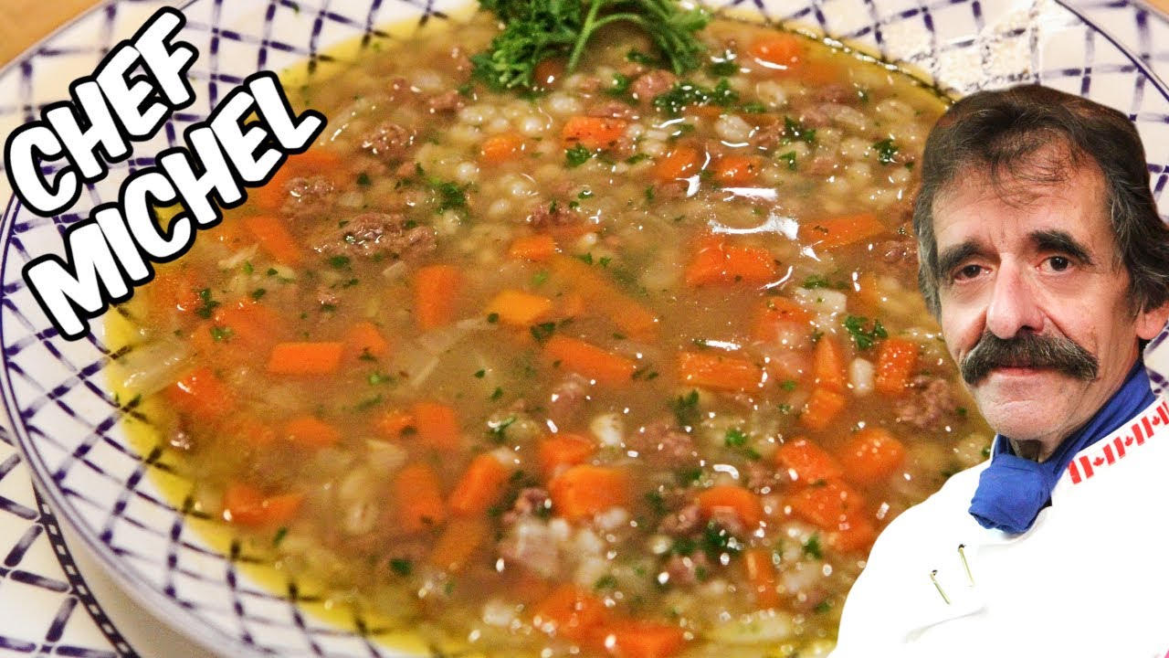 Soupe Boeuf et Orge